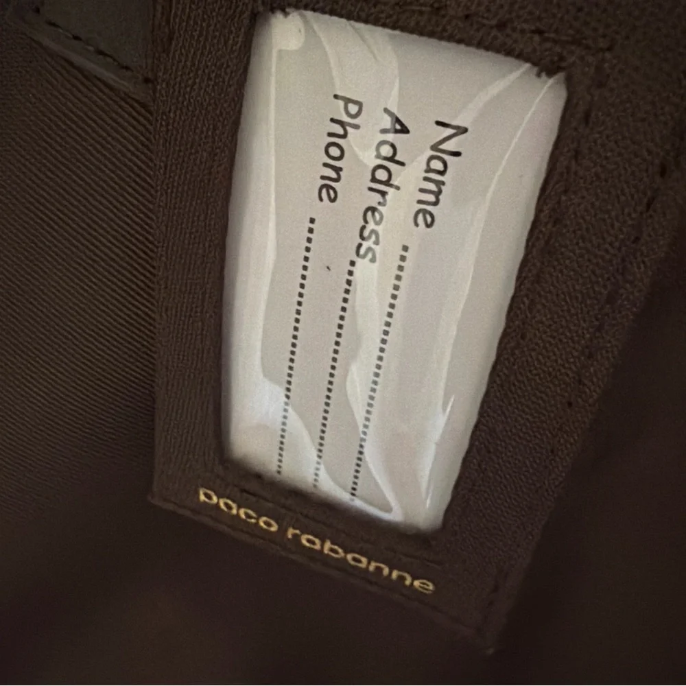 CLASSIC - PACO RABANNE - 1 MILLION- WEEKEND BAG-big Brown DUFFLE Travel!